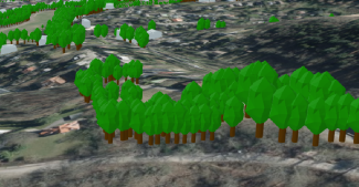 Workflow Bäume als 3D-Modelle
