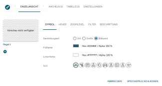 Livedaten Symbol